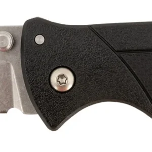 Cold Steel CSFLC3SPSSZ Verdict  3" Folding Clip Point Plain Stonewashed 4116 SS Blade/Black GFN Handle Includes Belt Clip