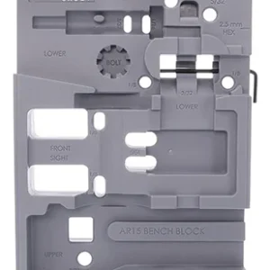 Birchwood Casey ARBENCH-BLOCK Bench Block  Gray AR-15