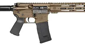 Diamondback DB1915B061 DB15  300 Blackout 28+1 10", FDE, Carbon Lower, 9" M-LOK Handguard, Black Padded Buffer Tube/Magpul Grip