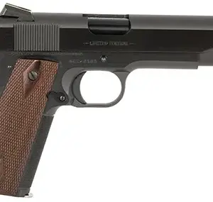 Colt Mfg O1911SE-A1 Government Limited Edition 45 ACP 7+1 5" Blued National Match Barrel, Blued Serrated Steel Slide  & Frame w/Beavertail, Double Diamond Checkered Rosewood Grip, Ambidextrous