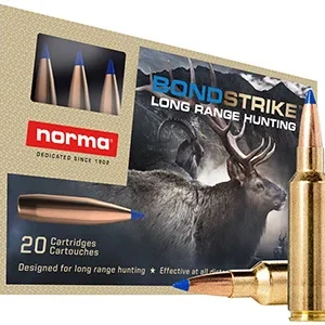 Norma Ammunition 20175832 Dedicated Hunting Bondstrike 300 WSM 180 gr Bonded Polymer Tip 20 Per Box/ 10 Case