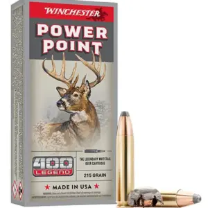 Winchester Ammo X4001 Power-Point  400Legend 215gr 20 Per Box/10 Case