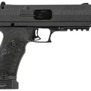 Hi-Point JHP45G2 JHP Gen2 45 ACP 9+1 4.50" Black Steel Threaded Barrel, Black Powder Coated Serrated Steel Slide, Black Polymer Frame w/Picatinny Rail, Black Polymer Grip