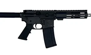 Great Lakes Firearms GL15223SSPBLK AR-15 Pistol 223 Wylde 30+1 7.50" Stainless Barrel, Black, 7" M-LOK Handguard, Buffer Tube (No Brace), A2 Grip