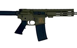 Great Lakes Firearms GL15223SSPODG AR-15 Pistol 223 Wylde 30+1 7.50" Stainless Barrel, OD Green Rec, 7" M-LOK Handguard, Buffer Tube (No Brace), Black A2 Grip