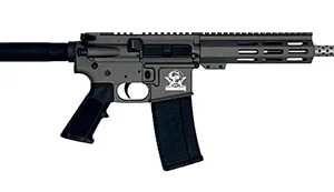 Great Lakes Firearms GL15223SSPTNG AR-15 Pistol 223 Wylde 30+1 7.50" Stainless Barrel, Tungsten Rec, 7" M-LOK Handguard, Buffer Tube (No Brace), Black A2 Grip