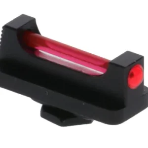 TruGlo TGTG132WQ Fiber-Optic Pro  Black | Red Fiber Optic Front Sight