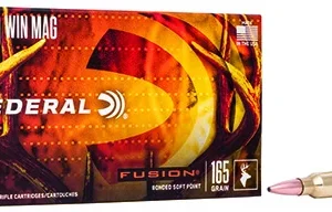Federal F300WFS2 Fusion  300 Win Mag 165 gr Fusion Soft Point 20 Per Box/ 10 Case