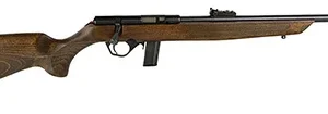 Rossi RB22L1811WD RB22  Full Size 22 LR 10+1 18" Matte Black Steel Barrel, Dovetail Base Steel Receiver, Hardwood Monte Carlo Stock