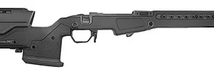 Mdt Sporting Goods Inc 105379BLK JAE-700 G4  Black Anodized Aluminum, Adj. Cheekrest, Interchangeable Grips, Full Length M-LOK Rail, Adj. Mag Well, Removable Panels, Rubber Palm Rest, QD Sling Cups
