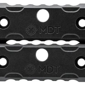 Mdt Sporting Goods Inc 107320BLK Forend Weight  M-LOK Mount, 0.35 lbs Each (2 Pack), QD Sling Mount, Black Steel
