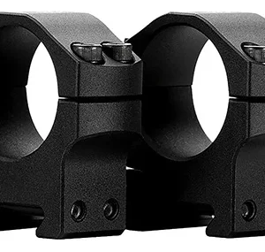 Mdt Sporting Goods Inc 103347BLK Premier Scope Ring Set Black Aluminum 30mm Tube Medium