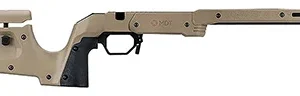 Mdt Sporting Goods Inc 104690FDE XRS Chassis FDE Aluminum Core with Polymer Panels, Adj. Cheekrest, M-LOK Forend, Interchangeable Grips, AICS Mag Compatible, Fits Short Action Howa 1500