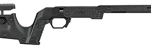 Mdt Sporting Goods Inc 104691BLK XRS Chassis Black Aluminum Core with Polymer Panels, Adj. Cheekrest, M-LOK Forend, Interchangeable Grips, AICS Mag Compatible, Fits Short Action Remington 700