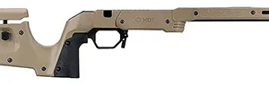 Mdt Sporting Goods Inc 104691FDE XRS Chassis FDE Aluminum Core with Polymer Panels, Adj. Cheekrest, M-LOK Forend, Interchangeable Grips, AICS Mag Compatible, Fits Short Action Remington 700