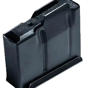 Mdt Sporting Goods Inc 102014BLK AICS Magazine  5rd 308/6.5 Creedmoor Short Action Black Steel w/ Binder Plate