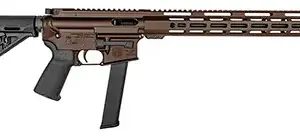 Diamondback DB1418P071 DB15  9mm Luger 32+1 16", Midnight Bronze Rec/M-Lok Handgaurd, Carbon Lower, Black Magpul CTR Stock/K2 Grip, Flash Hider