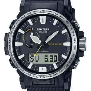 G-shock/vlc Distribution PRW611A Casio Pro Trek Black Size 145-215mm Features Digital Compass