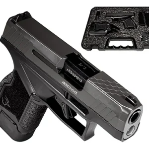 Taurus 1GX4M93GR GX4  Micro-Compact 9mm Luger 11+1/13+1 3.06" Black Steel Barrel/Gray Serrated Slide/ Gray Stainless Steel Frame/ Black Polymer w/Interchangeable Backstrap Grips Right Hand