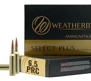 Weatherby R65PRC156EH Select Plus  6.5 PRC 156 gr Berger Elite Hunter 20 Per Box/ 10 Case