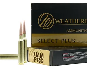 Weatherby F7PRC150SCO Select Plus  7mm PRC 150 gr Swift Scirocco 20 Per Box/ 10 Case