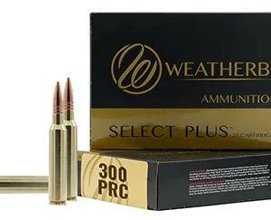 Weatherby F300P180SCO Select Plus  300 PRC 180 gr Swift Scirocco 20 Per Box/ 10 Case