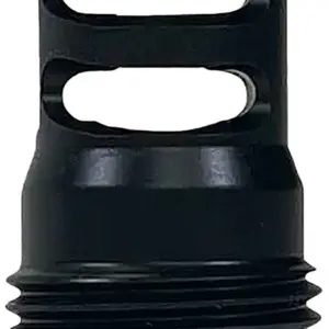 Rugged Suppressors MB024 3 Port Brake  338 Cal (8.6mm), 5/8"-24 tpi, Dual  Taper Locking System, Fits R.U.M. Mount