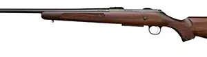 CZ-USA 07723 CZ 600 American ST3 300 Win Mag 3+1 24" Threaded, Black Barrel/Rec, Walnut Stock, Adj. Trigger