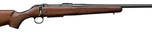 CZ-USA 07722 CZ 600 American ST3 30-06 Springfield 3+1 24" Threaded, Black Barrel/Rec, Walnut Stock, Adj. Trigger