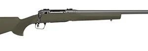 Savage Arms 58034 110 Trail Hunter 308 Win 4+1 22" Threaded/Medium Heavy Profile, Tungsten Gray Cerakote Barrel/Rec, OD Green Hogue Overmold Stock, Adj. AccuTrigger, Weaver Base