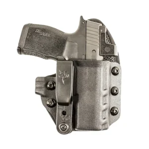 DeSantis Gunhide 206KA6VZ0 Uni-Tuk  IWB Black Kydex Belt Clip Fits Glock 19/19X/19 Gen5/23/32/45 Right Hand