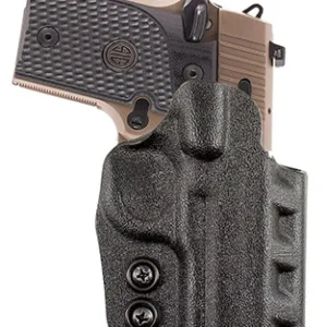 DeSantis Gunhide D94KAB6Z0 Cazzuto  OWB Black Kydex Paddle Fits Glock 19/19 Gen 5/19X/23/32/45 Right Hand