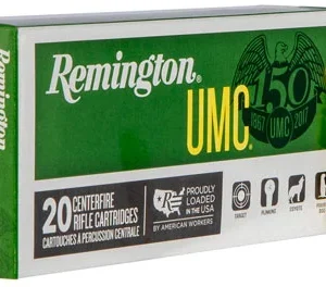 Remington Ammunition 23812 UMC  223 Rem 50 gr Jacket Hollow Point 20 Per Box/ 10 Cs