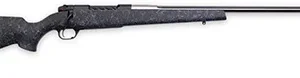 Weatherby MAM01N28NOR8B Mark V Accumark 28 Nosler 3+1 26" Threaded/Fluted Stainless Barrel, Graphite Black Rec, Gray Webbed Black Monte Carlo Stock, Accubrake Muzzle Brake, Adj. TriggerTech Trigger