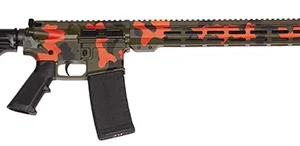 Great Lakes Firearms GL15223MCMP AR-15 Mission 223 Wylde 30+1 16", Deer Camp Camo Rec/15" M-Lok Handguard, Black Carbine Stock & A2 Grip, Muzzle Brake
