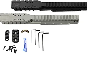 Samson 030026811 Hannibal Rail for Ruger Mini-14 (2007/Earlier)  Natural Gray 0 MOA
