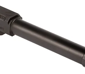 SilencerCo AC1549 Threaded Barrel  4.50" 9mm Luger, Black Nitride Stainless Steel, Fits HK VP9