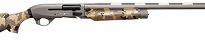 T R Imports A21228OS2 Alpha 2  12 Gauge 3" 4+1 28" Gray Cerakote Chrome Lined Vent Rib Barrel & Steel Receiver, Old School Camo Synthetic Fixed Stock