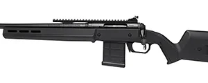 Savage Arms 58186 110 Scout Full Size 450 Bushmaster 5+1 16.50" Matte Black Threaded Barrel, Picatinny Rail Carbon Steel Receiver, Black Magpul Hunter Synthetic Stock, Left Hand