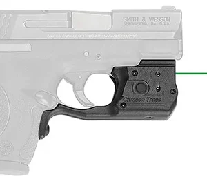 Crimson Trace 01-5840-1 LL-801G Green Laserguard Pro  Black Smith & Wesson M&P Shield