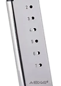 Mec-Gar MGCO4507NPF 1911 Officers  7rd 45 ACP Nickel Carbon Steel