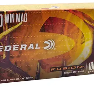 Federal F300WTFS3 Fusion  300WinMag 180gr Bonded Soft Point 20 Per Box/10 Case