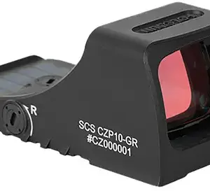 Holosun SCSP10GR SCS P10 Black Anodized 1 x 0.58" X 0.77" 2 MOA Green Dot/32 MOA Circle Multi Reticle