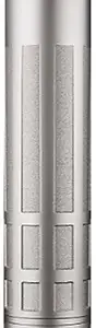 Dead Air NOMAX33XEMAXSIL Nomax 33  Silver .33 Cal Silencer w/ Xemax Adapter & 5/8-24 DA150 Muzzle Brake