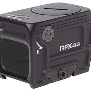 Viridian 981-0110 RFX 44 Compact Closed Emitter Green Dot Sight Black 1 x 21 x 16.5mm 5 MOA Green Dot ACRO/Shield RMSc Footprint