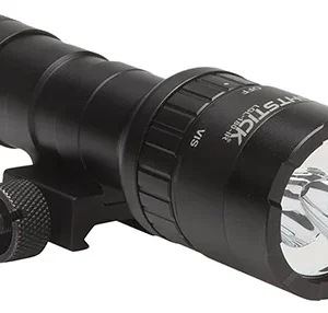 Nightstick LGL180IR Dual-Beam Long Gun Light Kit with IR Illuminator  Black Anodized Hardcoat 1100 Lumens White LED 940 nM Infrared