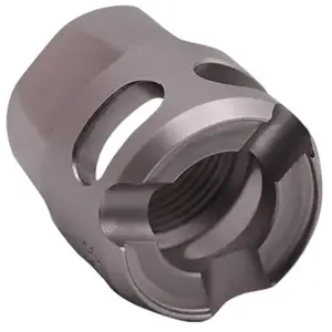 True Precision Inc TPYMICROSS Micro Compensator Y-Type Satin Stainless 416R Stainless Steel 1/2x28 Threads 9mm