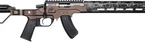 Christensen Arms 8011202300 MPR  22 LR 30+1 16" Black Match Grade Threaded Barrel, Black Nitride Picatinny Rail Receiver, Carbon Fiber M-LOK Handguard, Desert Brown Adj w/MagneLock Technology Stock