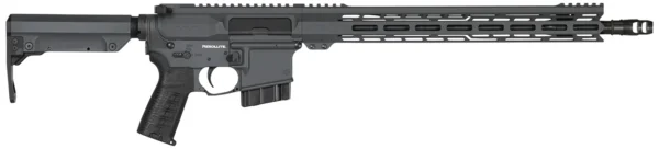 CMMG 28A670CSG Resolute MK4 22 ARC Black Nitride Threaded Barrel, Sniper Gray Cerakote Picatinny Rail Aluminum Receiver, M-LOK Handguard, Black Synthetic CMMG 6 Position RipStock, Black Polymer Grip