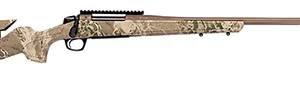 CVA CR3953 Cascade Long Range Hunter Full Size 308 Win 22" Smoked Bronze Cerakote Steel Threaded Barrel, Realtree Hillside Synthetic Stock